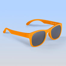 Load image into Gallery viewer, ro•sham•bo eyewear Bayside S/M / Polarized Grey Lens / Bright Orange Frame Bright Orange Shades | Adult