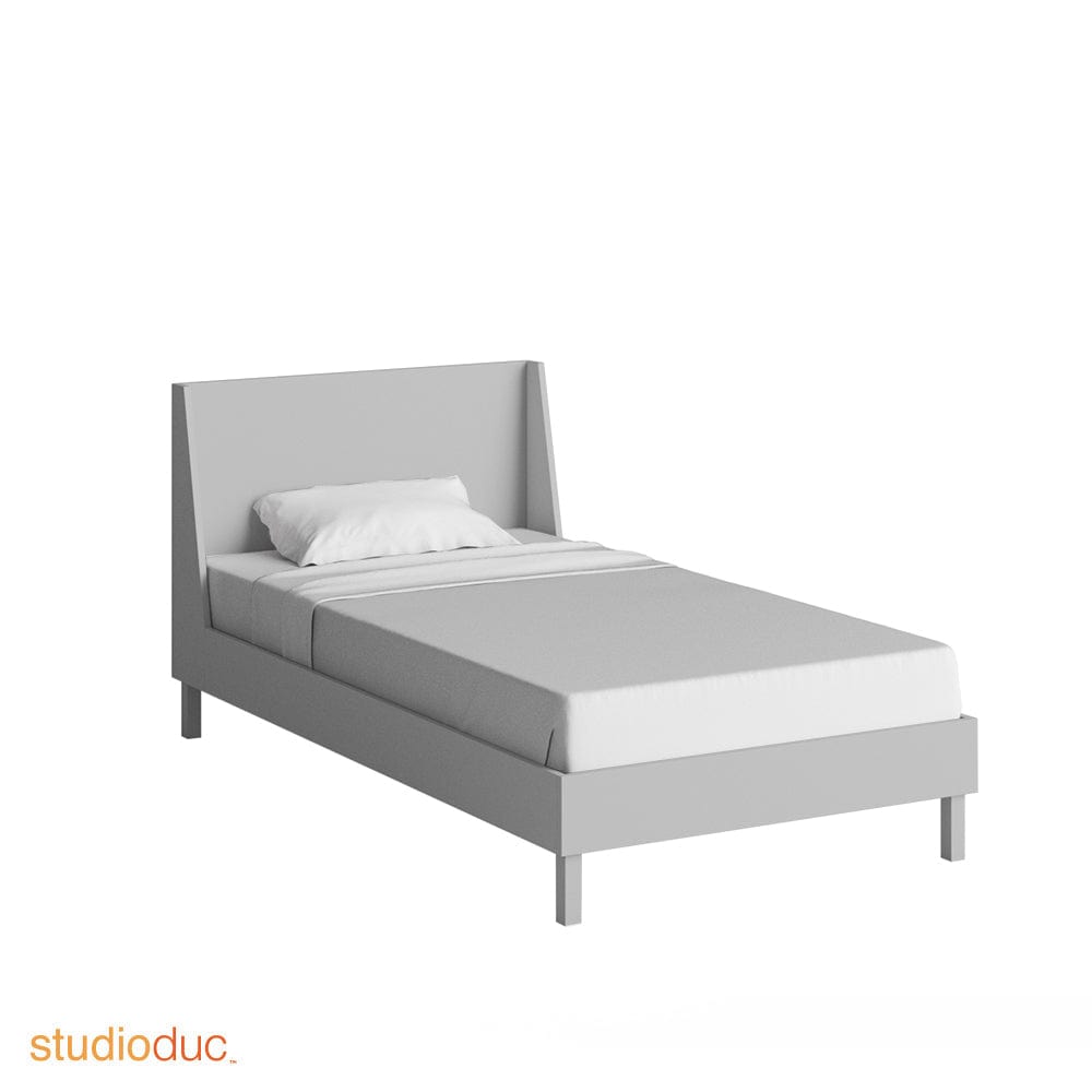 ducduc bed light grey / twin indi bed