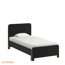 Load image into Gallery viewer, ducduc bed onyx / twin juno bed