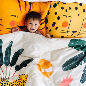 Rookie Humans Big Kid Bedding In The Jungle Duvet & Pillowcase