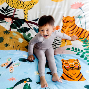 Rookie Humans Big Kid Bedding In The Jungle Duvet & Pillowcase