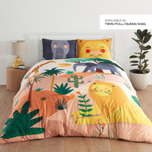 Load image into Gallery viewer, Rookie Humans Big Kid Bedding Queen/Full In The Savanna Duvet &amp; Pillowcase