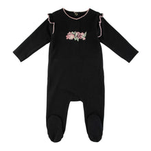 Load image into Gallery viewer, Cadeau Baby Black / 9M Lil. (Footie) by Cadeau Baby
