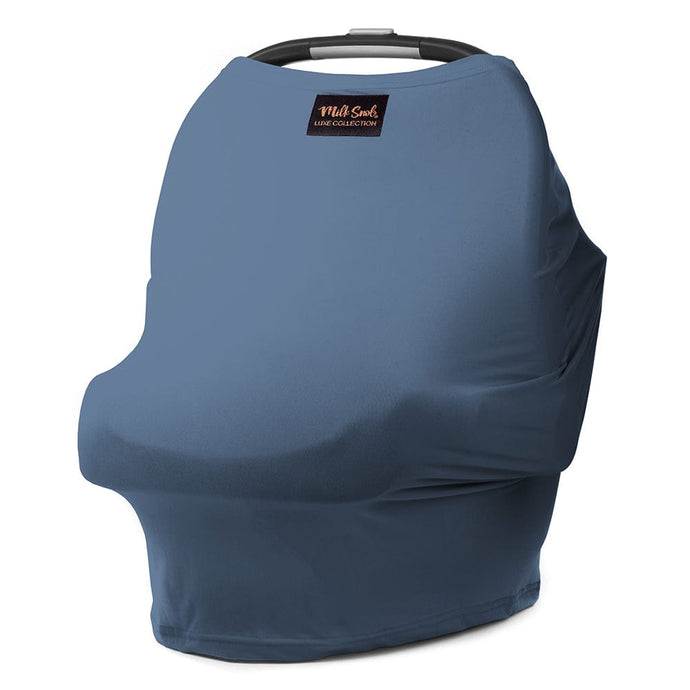 Milk Snob Car Seat Accessories Luxe Cover OCEAN BLUE by Milk Snob