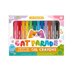 OOLY Cat Parade Gel Crayons by OOLY