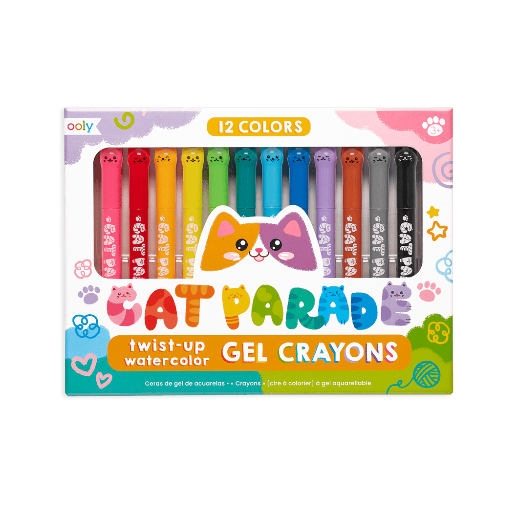 OOLY Cat Parade Gel Crayons by OOLY