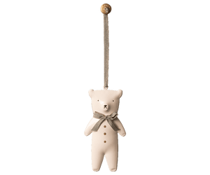 Maileg USA Christmas Metal Ornament - Teddy bear
