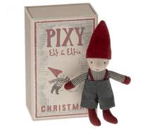 Load image into Gallery viewer, Maileg USA Christmas Pixy Elf