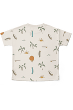 Load image into Gallery viewer, goumikids Clothes OVERSIZED TEE | SURF&#39;S UP by goumikids