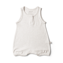Load image into Gallery viewer, goumikids Clothes ROMPER | STORM GRAY by goumikids