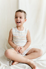 Load image into Gallery viewer, goumikids Clothes TANK TOP | BOARDWALK STRIPE by goumikids