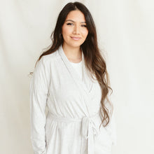 Load image into Gallery viewer, goumikids Clothes WOMENS ROBE | STORM GRAY by goumikids