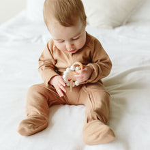 Load image into Gallery viewer, goumikids Clothes ZIPPER JUMPSUIT | SANDSTONE by goumikids