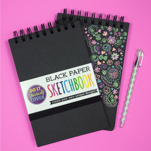 OOLY Color Book Black DIY Cover Sketchbook by OOLY
