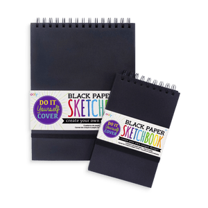 OOLY Color Book Black DIY Cover Sketchbook by OOLY