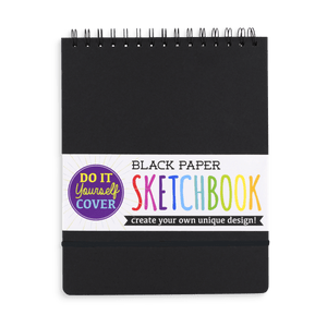 OOLY Color Book Large Black DIY Cover Sketchbook by OOLY