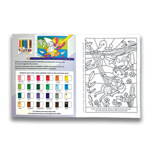 Load image into Gallery viewer, OOLY Color By Numbers Coloring Book - Mythical Friends by OOLY