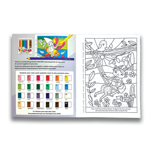 OOLY Color By Numbers Coloring Book - Mythical Friends by OOLY
