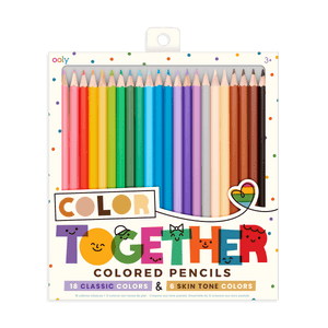 OOLY Color Together Colored Pencils - Set of 24 by OOLY