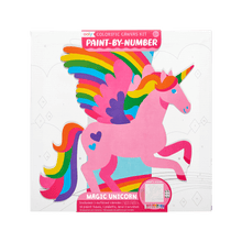 Load image into Gallery viewer, OOLY Colorific Canvas Paint by Number Kit - Magic Unicorn by OOLY