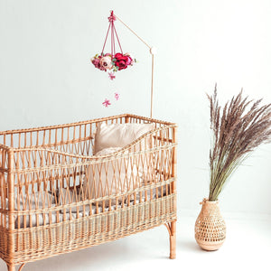 minicamp Crib Accessories Minicamp Wooden Baby Mobile Holder For Crib