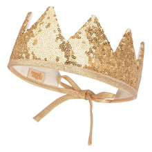 Load image into Gallery viewer, moimili.us Crown Moi Mili “Gold Sequins” Fairy-tale Crown