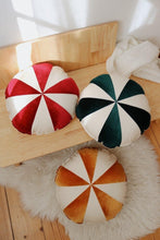 Load image into Gallery viewer, moimili.us Cushion “Gold Circus” Round Patchwork Pillow