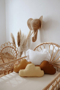 moimili.us Cushion Linen “Honey” Cloud Pillow