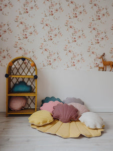 moimili.us Cushion Linen “Marsala” Shell Pillow