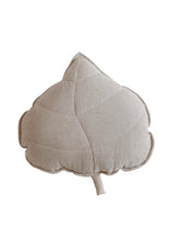 Load image into Gallery viewer, moimili.us Cushion Linen “Sand” Leaf Pillow