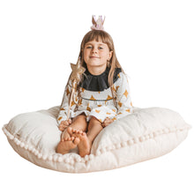 Load image into Gallery viewer, minicamp Cushion Minicamp Large Floor Cushion With Pom Poms