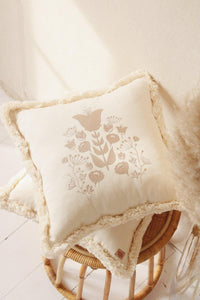 moimili.us Cushion Moi Mili “Boho” Pillow with Embroidery