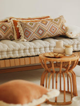 Load image into Gallery viewer, moimili.us Cushion Moi Mili &quot;Boho Tribe&quot; Bolster Pillow with Fringe