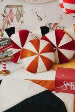 Load image into Gallery viewer, moimili.us Cushion Moi Mili “Gold Circus” Round Patchwork Pillow