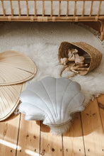 Load image into Gallery viewer, moimili.us Cushion Moi Mili Velvet “Silver Pearl” Shell Pillow