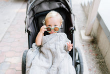 Load image into Gallery viewer, Design Dua. Design Dua Cozy Cable Knit Stroller Blanket