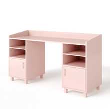 Load image into Gallery viewer, ducduc desk blush ducduc indi doublewide desk