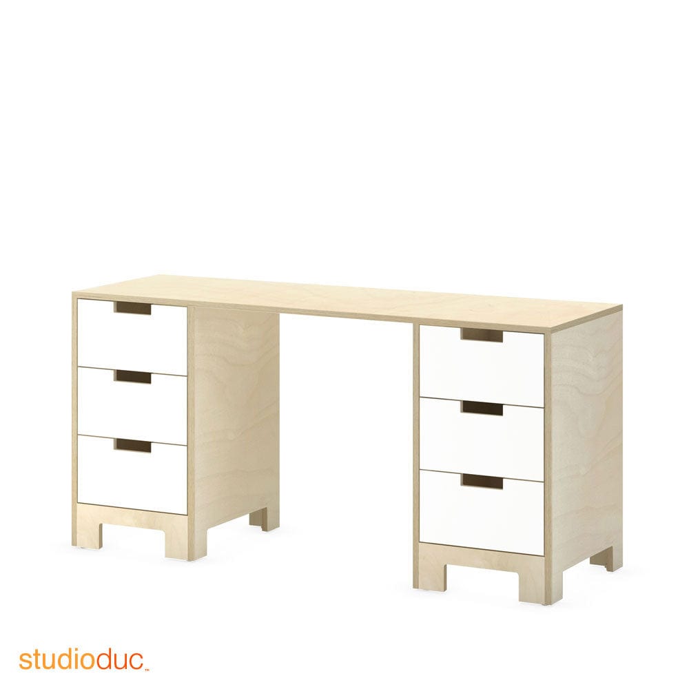 ducduc desk natural juno doublewide desk