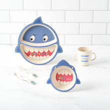 Load image into Gallery viewer, Bamboozle Home Dinner Set Sammy Shark by Bamboozle Home