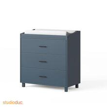 Load image into Gallery viewer, ducduc dresser midnight indi 3 drawer changer