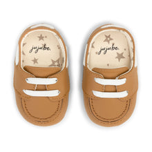 Load image into Gallery viewer, JuJuBe Eco Steps Brulee Brown / 3M-6M JuJuBe Eco Steps - Boat Shoe