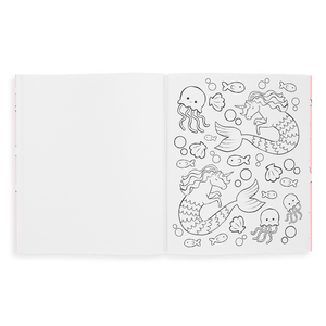 OOLY Enchanting Unicorns Coloring Book by OOLY