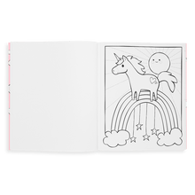 Load image into Gallery viewer, OOLY Enchanting Unicorns Coloring Book by OOLY