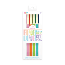Load image into Gallery viewer, OOLY Fine Line Colored Gel Pens by OOLY