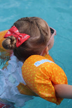 Load image into Gallery viewer, Beau &amp; Belle Littles Flamingo Swim Bow by Beau &amp; Belle Littles