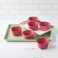 Load image into Gallery viewer, Bamboozle Home Food Tray Prep &#39;n Serve Tray Set w/ Red Cups Bamboozle X Elizabeth Karmel Prep &#39;n Serve Tray Set by Bamboozle Home