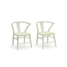Load image into Gallery viewer, Milton &amp; Goose Furniture Light Sage Crescent Chair, Set of 2