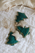 Load image into Gallery viewer, moimili.us Garland Moi Mili Cotton and Linen “Green Christmas Tree” Garland