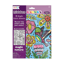 Load image into Gallery viewer, OOLY Hidden Colors Magic Paint Sheets - Magic Nature by OOLY