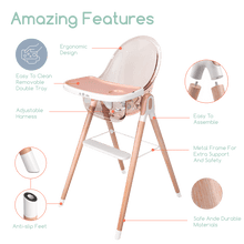 Load image into Gallery viewer, Children of Design High Chairs Children of Design 6 in 1 Deluxe High Chair